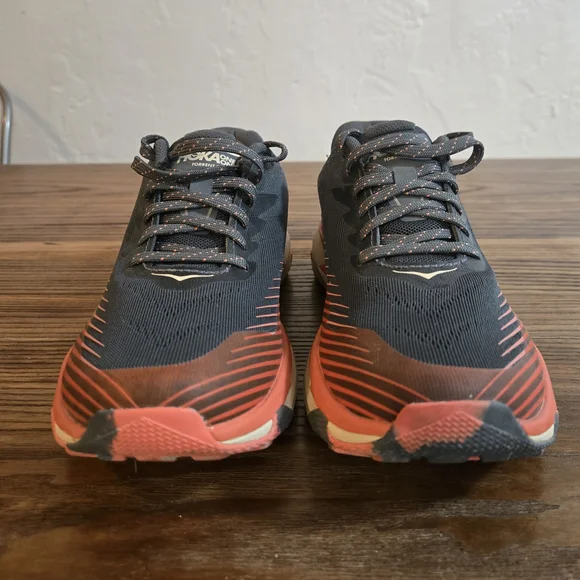 Hoka One Women’s Torrent 2  Running Shoes Size 7.5 Castlerock/Camelia - Picture 4 of 13